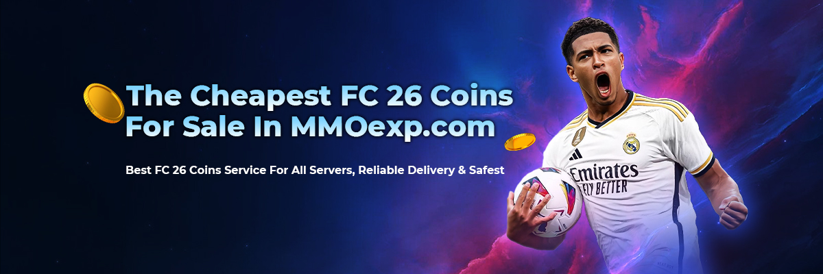 The Cheapest FC 26 Coins For Sale In MMOexp.com.